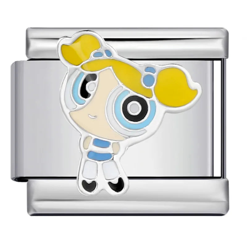 Italian Charms Powerpuff Girls