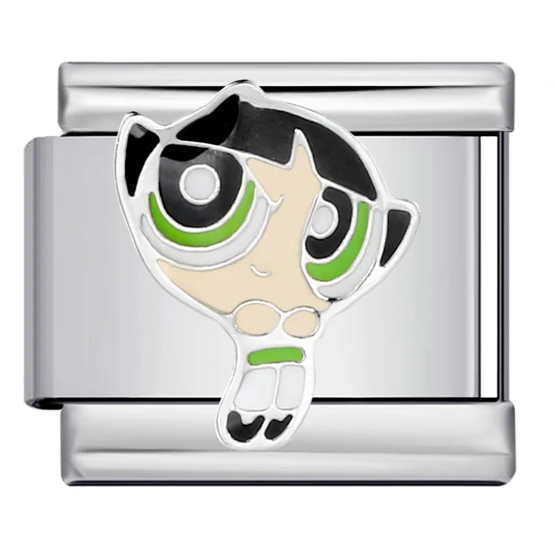 Italian Charms Powerpuff Girls