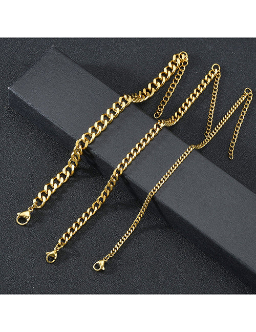 Cuban chain bracelet