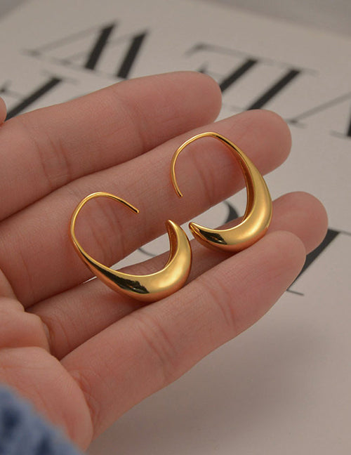 Moon earrings