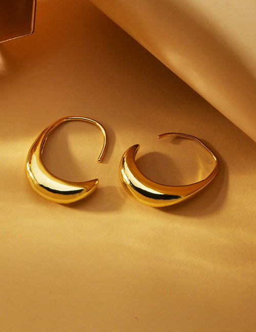 Moon earrings