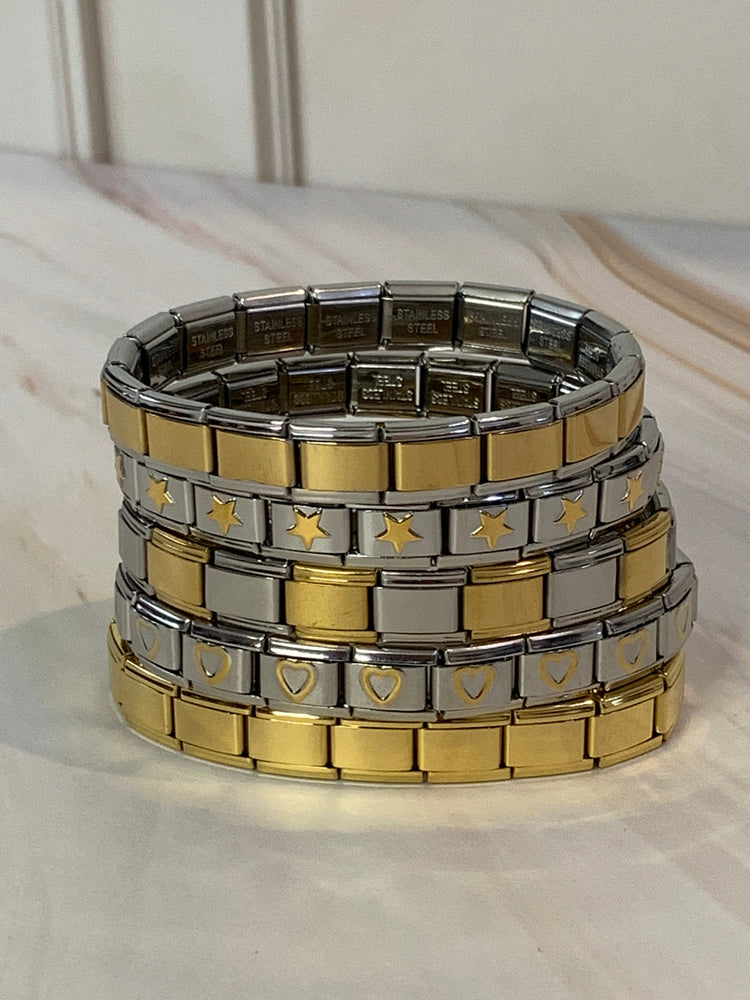 Brazaletes Italianos y Charms