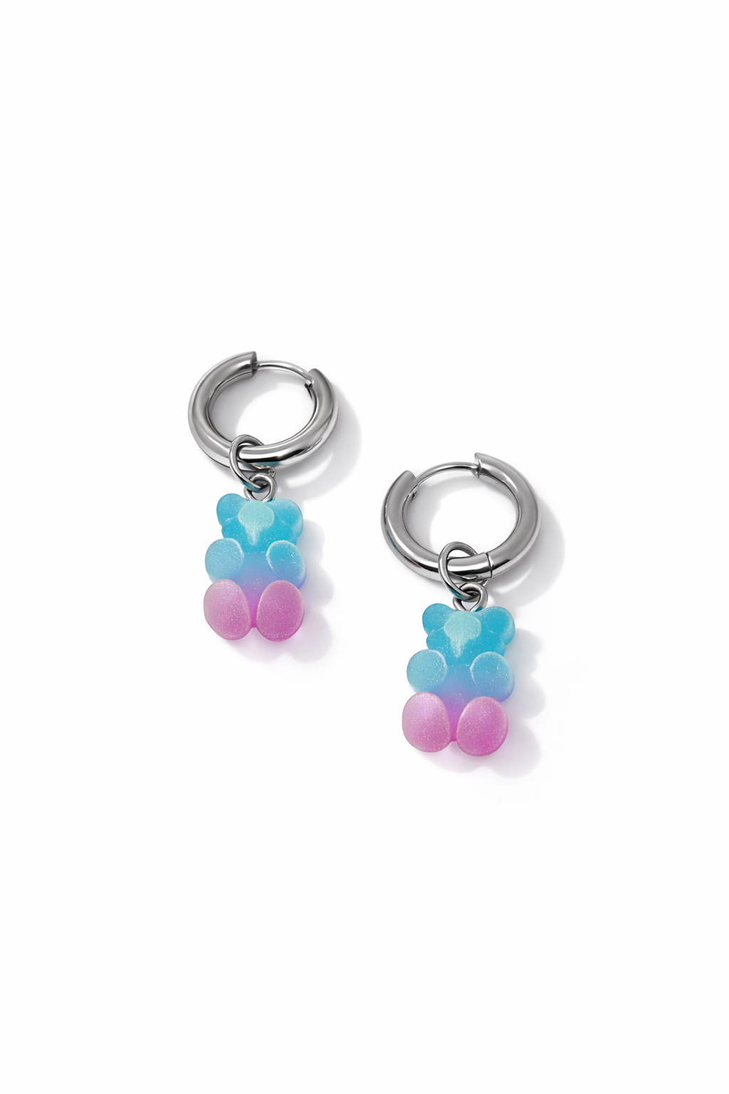 Frosted Gummy Bear hoops