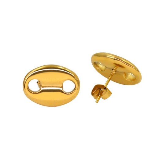 Pig nose studs