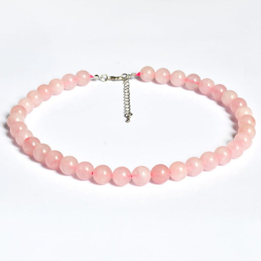 Pink beads