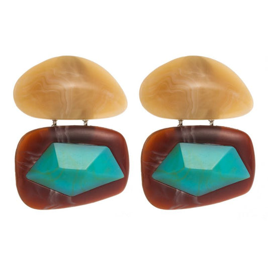 Wood earrings