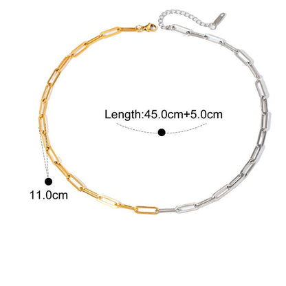 Links mix necklace