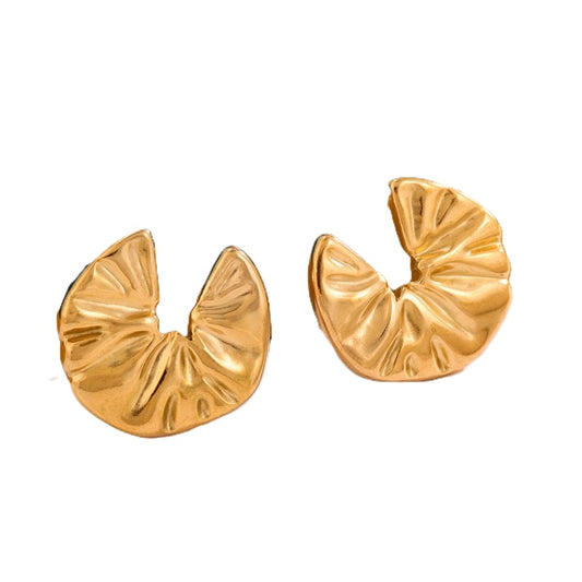 Wrinkle earrings