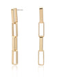 Chain tassel earrings