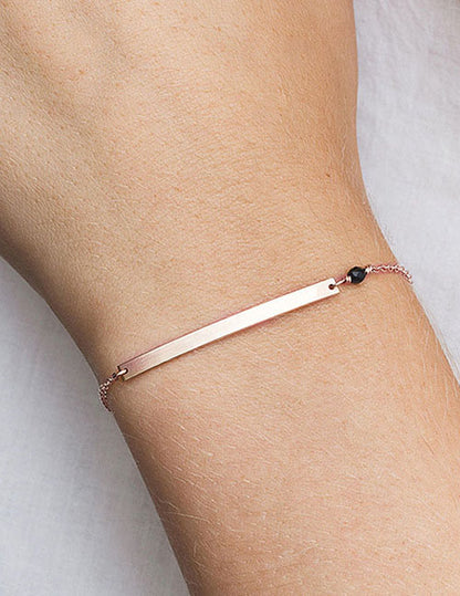 Black bead bar