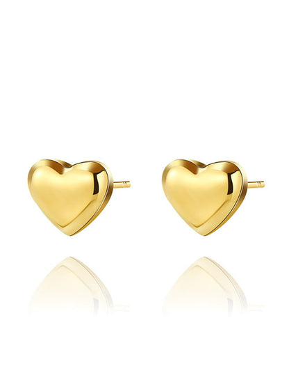 Heart studs