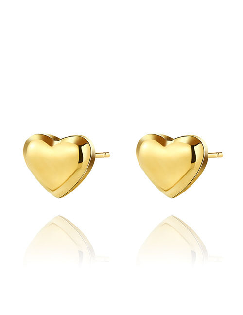Heart studs
