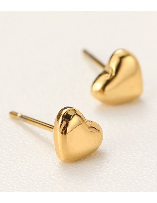 Heart studs