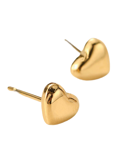 Heart studs