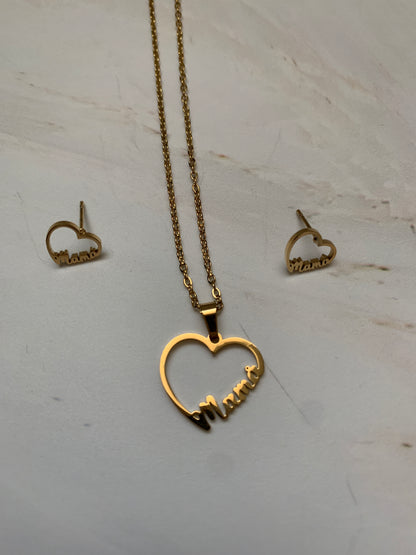 Mamá Heart Set