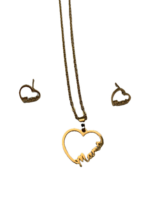 Mamá Heart Set