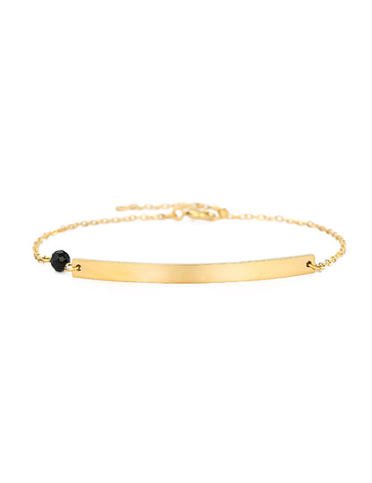 Black bead bar