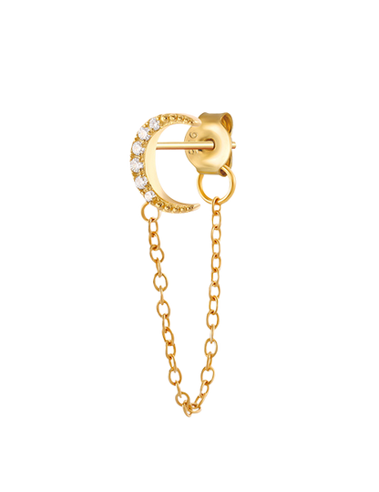 Moon tassel piercing