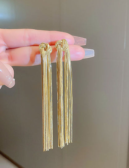Gold tassel