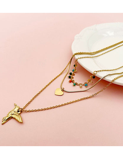 Hummingbird necklace
