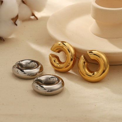 C bold ear cuff (1 pza)