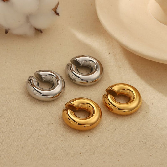 C bold ear cuff (1 pza)