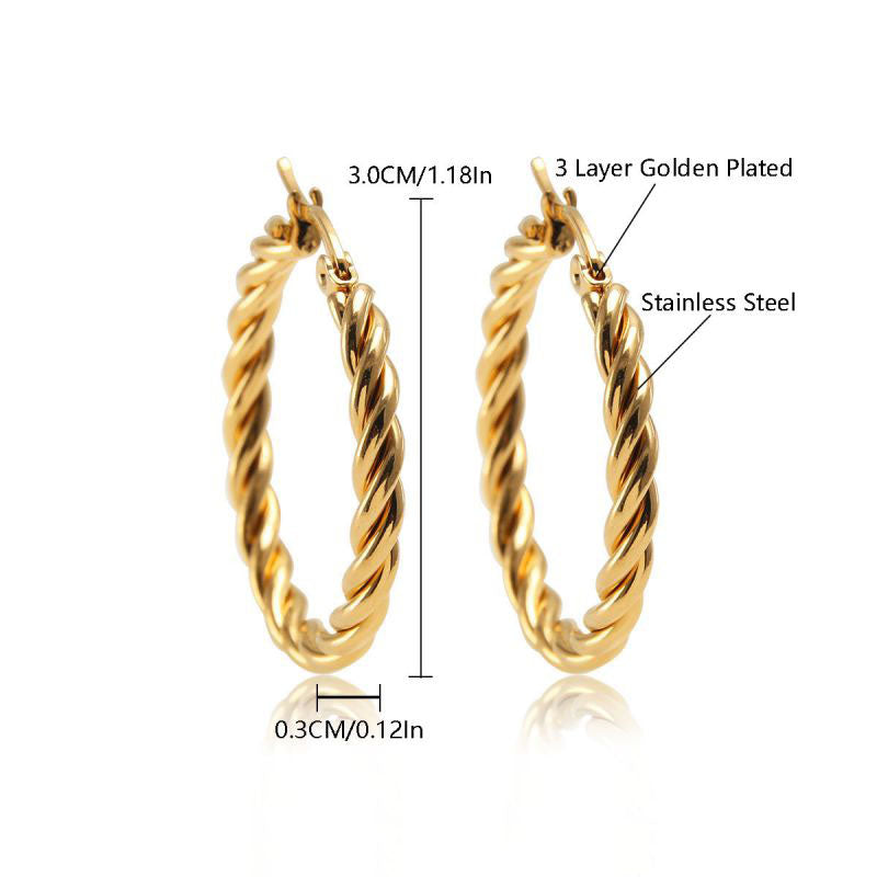 Twist hoops