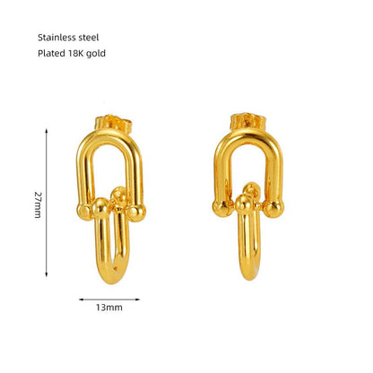 Horseshoe buckle