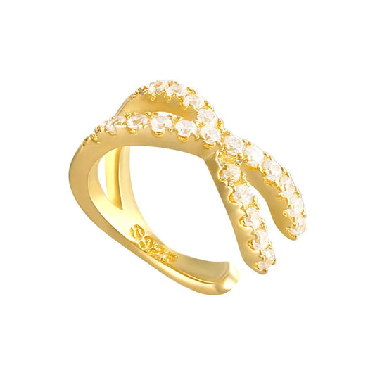 Cross Ear Bone Clip