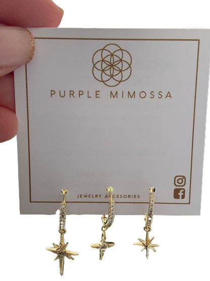 Star Piercings Set