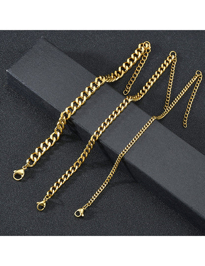 Cuban chain bracelet