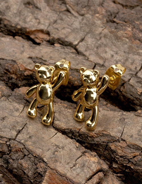 Bear earrings