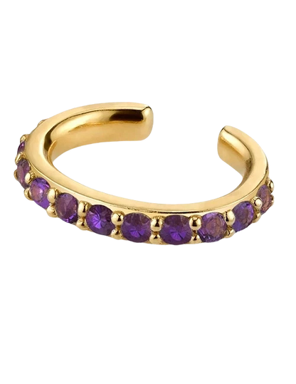 Ear clip Purple