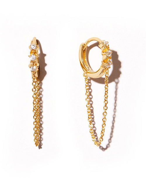 Chain Mini Hoops