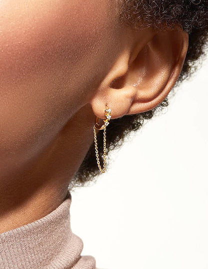 Chain Mini Hoops