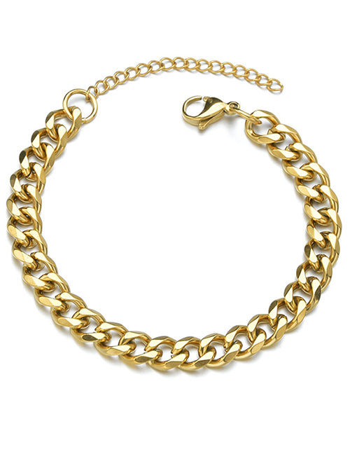 Cuban chain bracelet