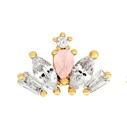 Pink lolly pop crown