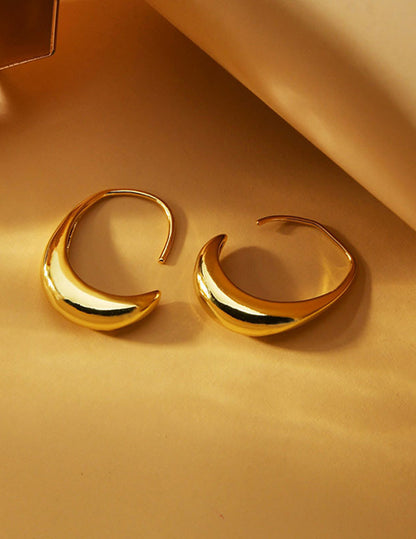 Moon earrings