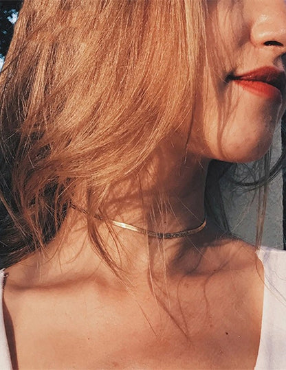 Snake necklace