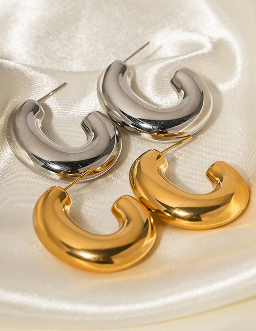 Bold earrings