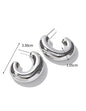 Bold earrings