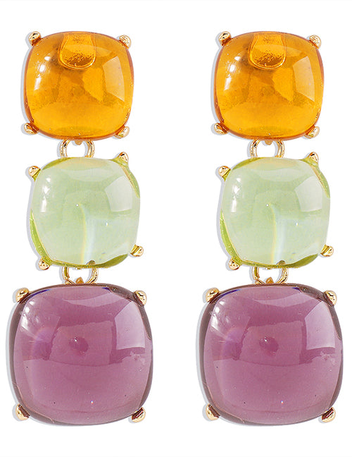 Grass earrings