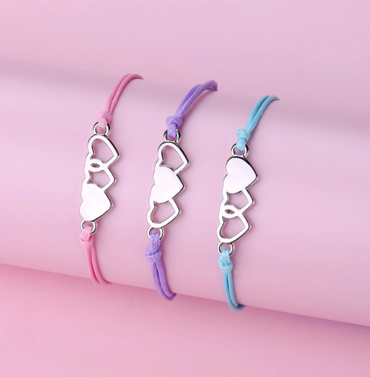 Brazalete 3 Hearts